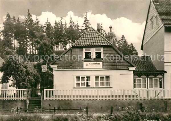 Silberhuette Harzgerode Konsum-Gaststaette Silberblick
