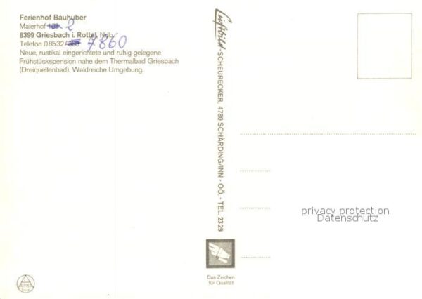 Griesbach Rottal Ferienhof Bauhuber – Bild 2