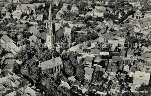 Kevelaer Fliegeraufnahme Wallfahrtskirche