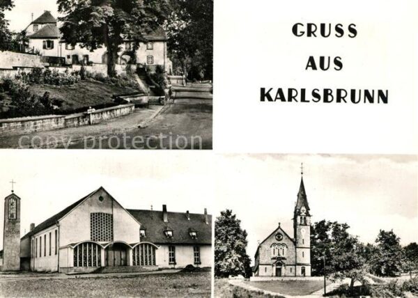 Karlsbrunn Grossrosseln Kirche