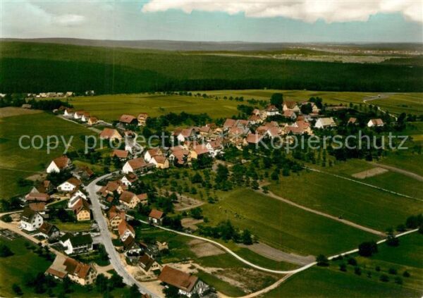 Goettelfingen Seewald Schwarzwald Fliegeraufnahme