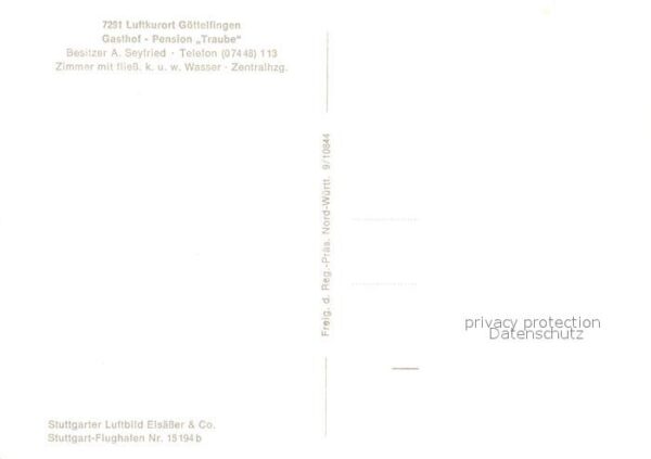 Goettelfingen Seewald Schwarzwald Fliegeraufnahme – Bild 2