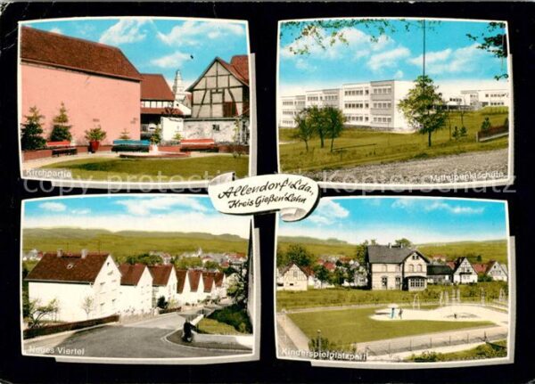 Allendorf Lumda Mittelpunktschule Kinderspielplatz Neues Viertel