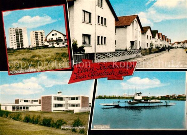 Klein-Krotzenburg Hochhaeuser Kettelerstrasse Kreuzburgschule