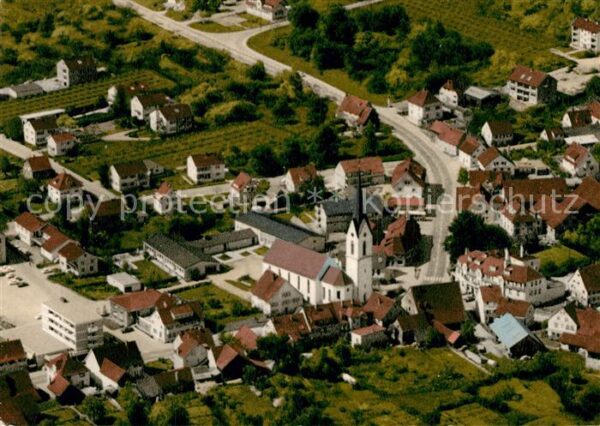 Ludwigshafen Bodensee Fliegeraufnahme Katholische Kirche St. Otmar Gemeindezentr