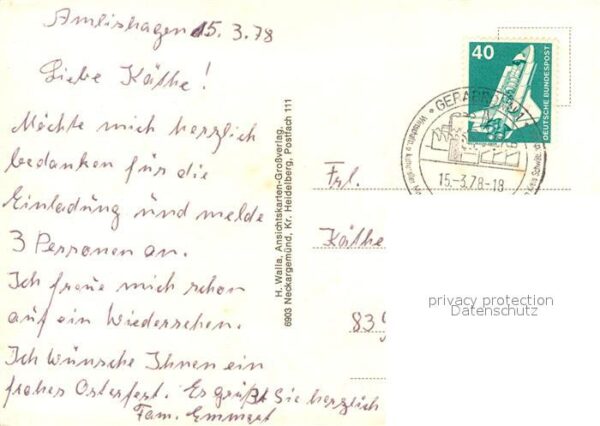 Amlishagen Kirche Dorfbrunnen Hubertus-Muehle – Bild 2