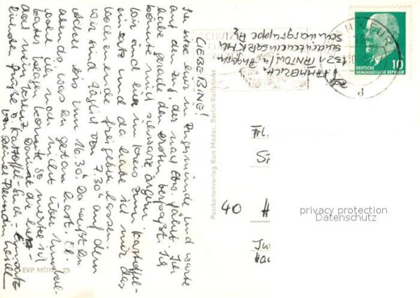Angermuende Einstein-Oberschule Ledigenwohnheim Thaelmannstrasse Wolletzsee – Bild 2