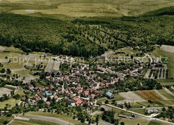 Hasselbach Oberlahnkreis Fliegeraufnahme
