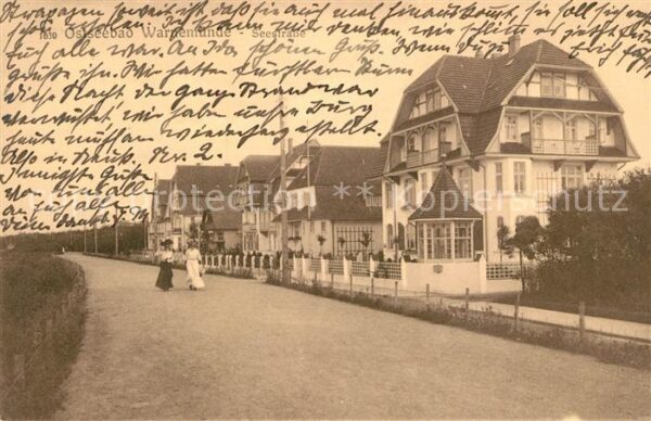 Warnemuende Ostseebad Seestrasse