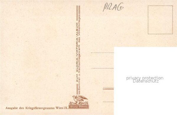 Prag Prahy Prague Kreigsschauplatz Warschau Weichselbefestigung – Bild 2