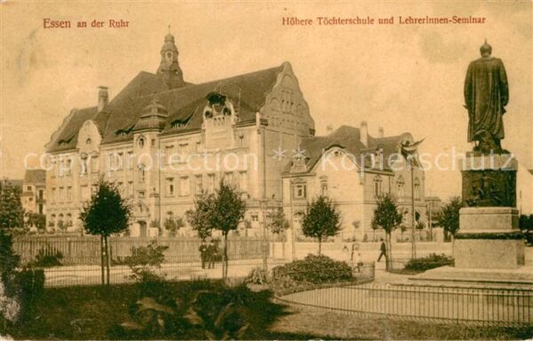 Essen Ruhr Hoehere Toechterschule Lehrerinnen-Seminar