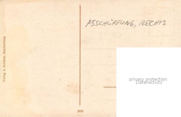 Gablonz Neisse Tschechien Reichstrasse Postgebaeude – Bild 2