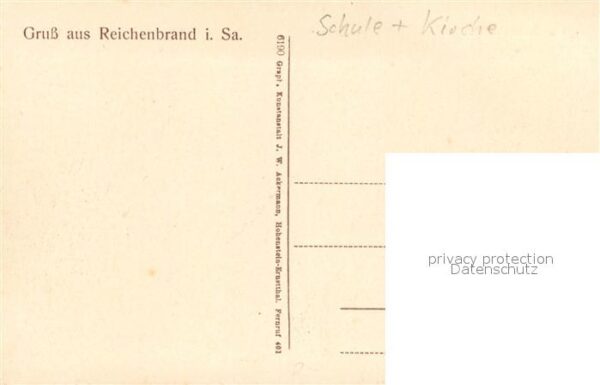 Reichenbrand Schule Kirche – Bild 2