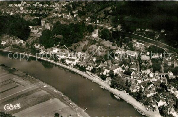 Neckarsteinach Fliegeraufnahme