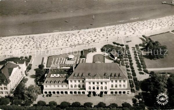 Travemuende Ostseebad Casino Fliegeraufnahme