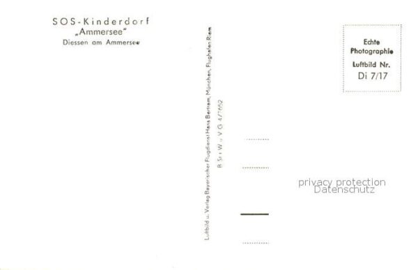 Diessen Ammersee SOS-Kinderdorf Fliegeraufnahme – Bild 2