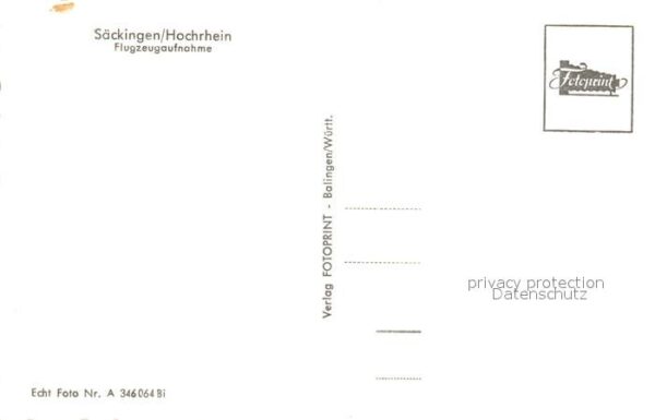 Bad Saeckingen Fliegeraufnahme – Bild 2