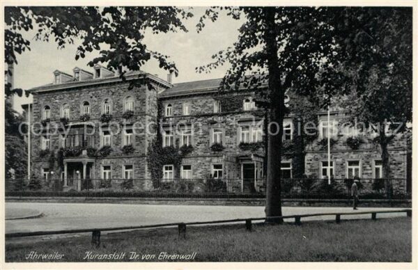 Ahrweiler Ahr Kuranstalt Dr. von Ehrenwall