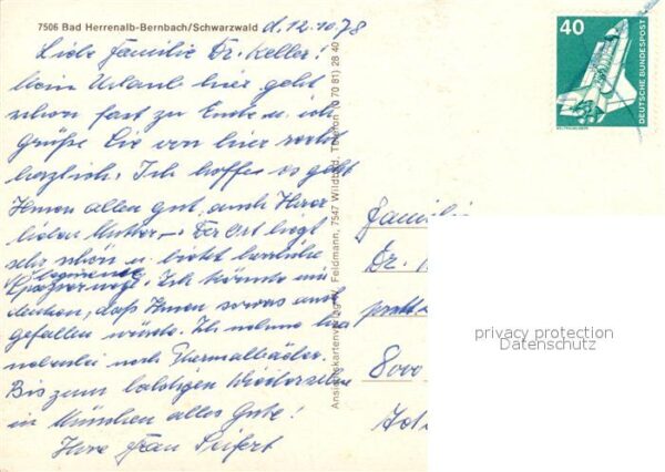 Bernbach Bad Herrenalb Fliegeraufnahme – Bild 2