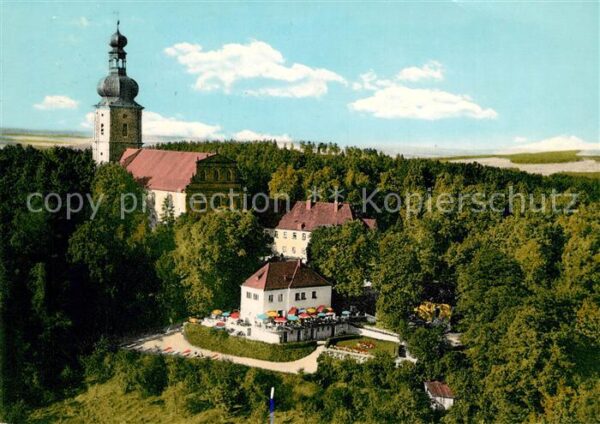 Amberg Oberpfalz Wallfahrtskirche Maria-Hilf Berggasthof Fliegeraufnahme