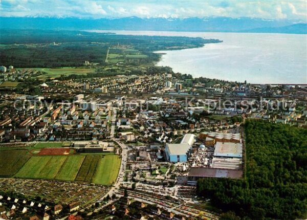 Friedrichshafen Bodensee IBO-Messe Riedlepark Fliegeraufnahme