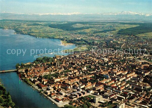 Konstanz Bodensee Fliegeraufnahme