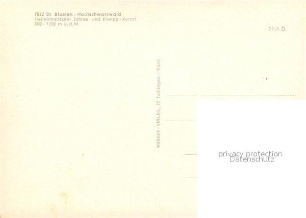 St Blasien Fliegeraufnahme – Bild 2