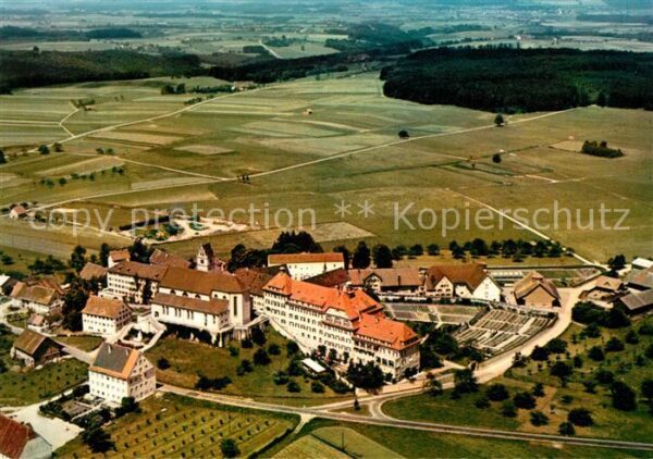Reute Bad Waldsee Kloster Reute Fliegeraufnahme
