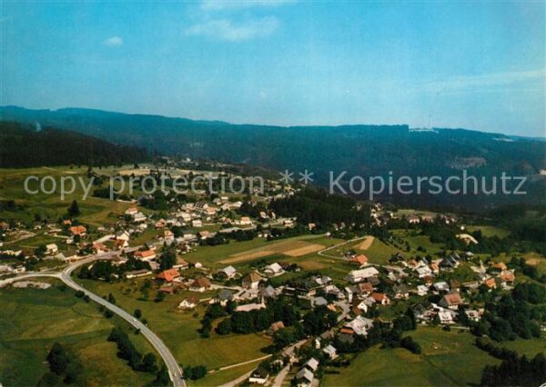 Haeusern Schwarzwald Fliegeraufnahme