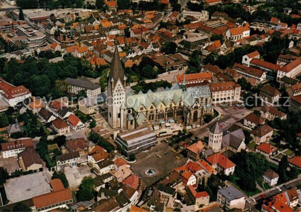 Paderborn Fliegeraufnahme Dom