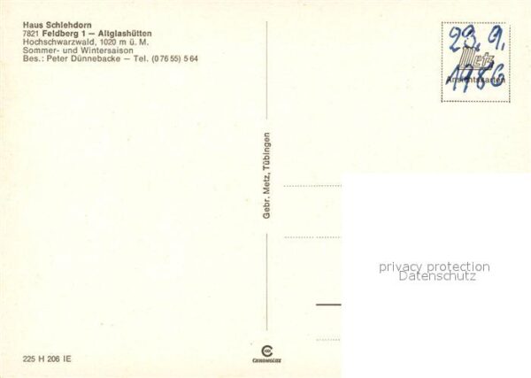 Altglashuetten Haus Schlehdorn – Bild 2