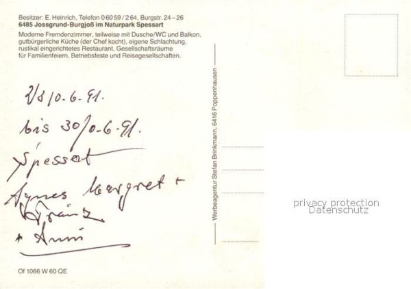 Burgjoss Gasthof-Pension Burgfrieden – Bild 2