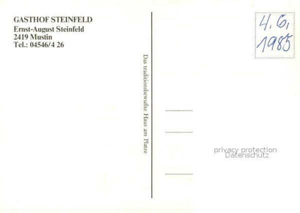 Mustin Ratzeburg Gasthof Steinfeld – Bild 2
