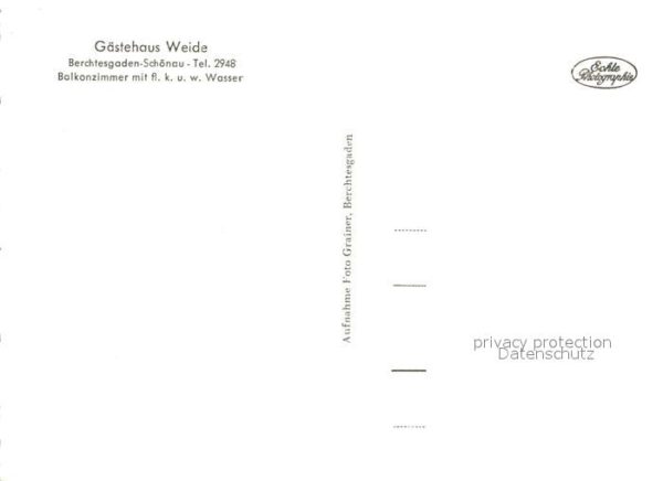 Schoenau Berchtesgaden Gaestehaus Weide – Bild 2
