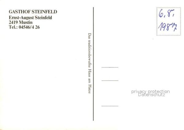 Mustin Ratzeburg Gasthof Steinfeld – Bild 2