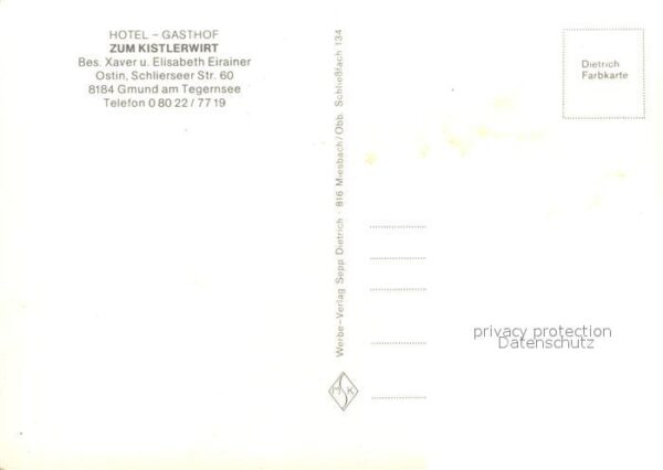 Gmund Tegernsee Hotel-Gasthof Zum Kistlerwirt – Bild 2
