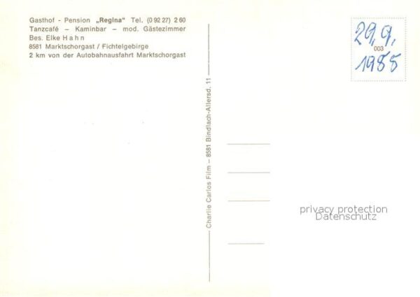 Marktschorgast Gasthof-Pension Regina – Bild 2