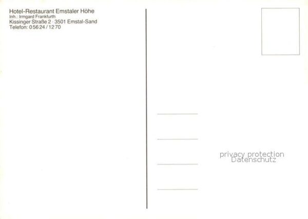 Sand Emstal Hotel-Restaurant Emstaler Hoehe – Bild 2