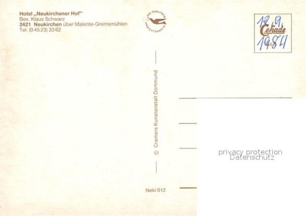 Neukirchen Eutin Hotel Neukirchener Hof – Bild 2