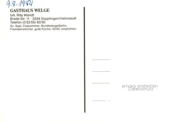Suepplingen Helmstedt Gasthaus Welge – Bild 2
