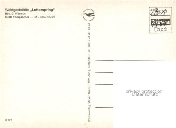 Koenigslutter Elm Waldgaststaette Lutterspring – Bild 2