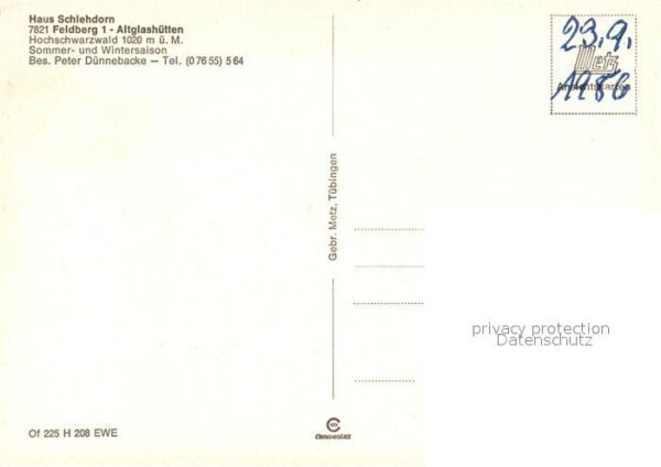 Altglashuetten Haus Schlehdorn – Bild 2