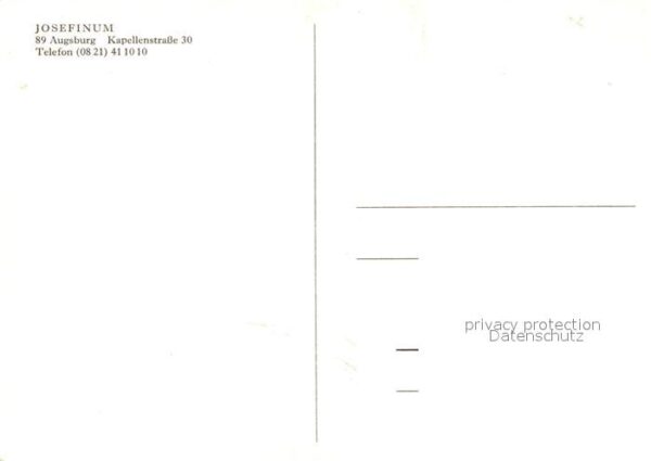 Augsburg Josefinum Kinderkrankenhaus Entbindungsklinik Schwesternschule – Bild 2