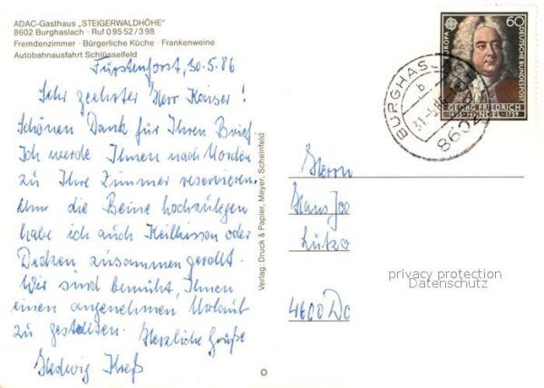 Burghaslach Gasthaus Steigerwaldhoehe – Bild 2