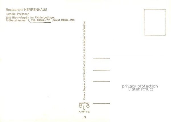 Bischofsgruen Restaurant Herrenhaus – Bild 2