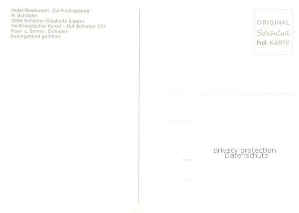 Glashuette Schieder Hotel-Restaurant Zur Herlingsburg – Bild 2