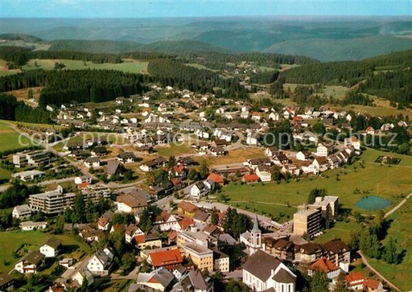 Schoenwald Schwarzwald Fliegeraufnahme