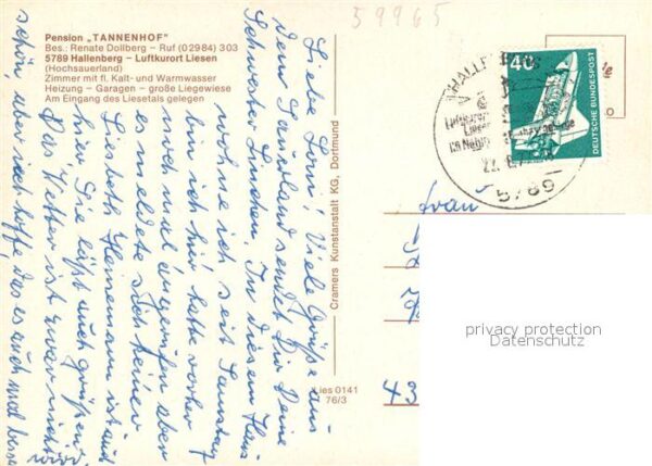 Liesen Pension Tannenhof – Bild 2