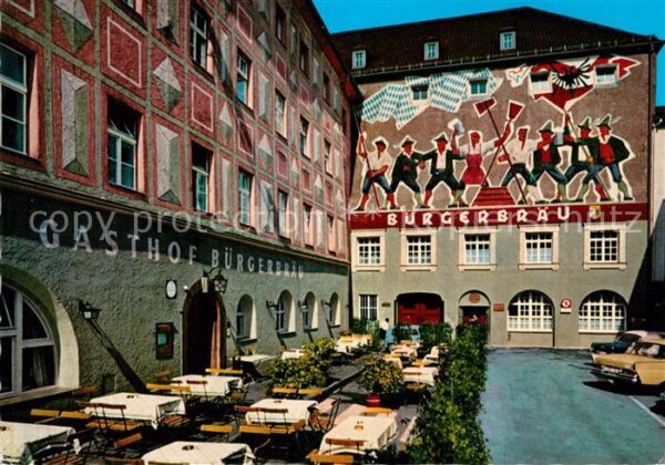 Bad Reichenhall Gasthof-Brauerei Buergerbraeu