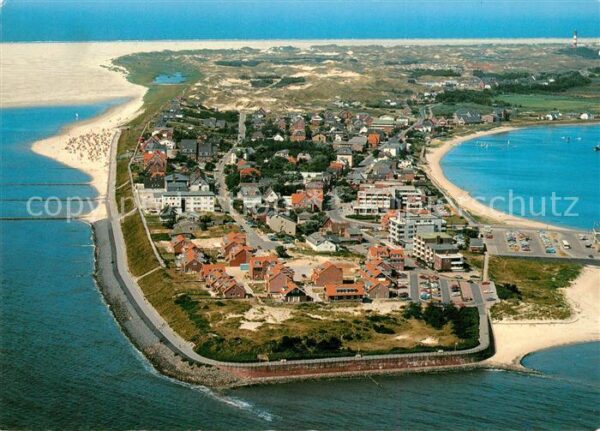Wittduen Amrum Fliegeraufnahme
